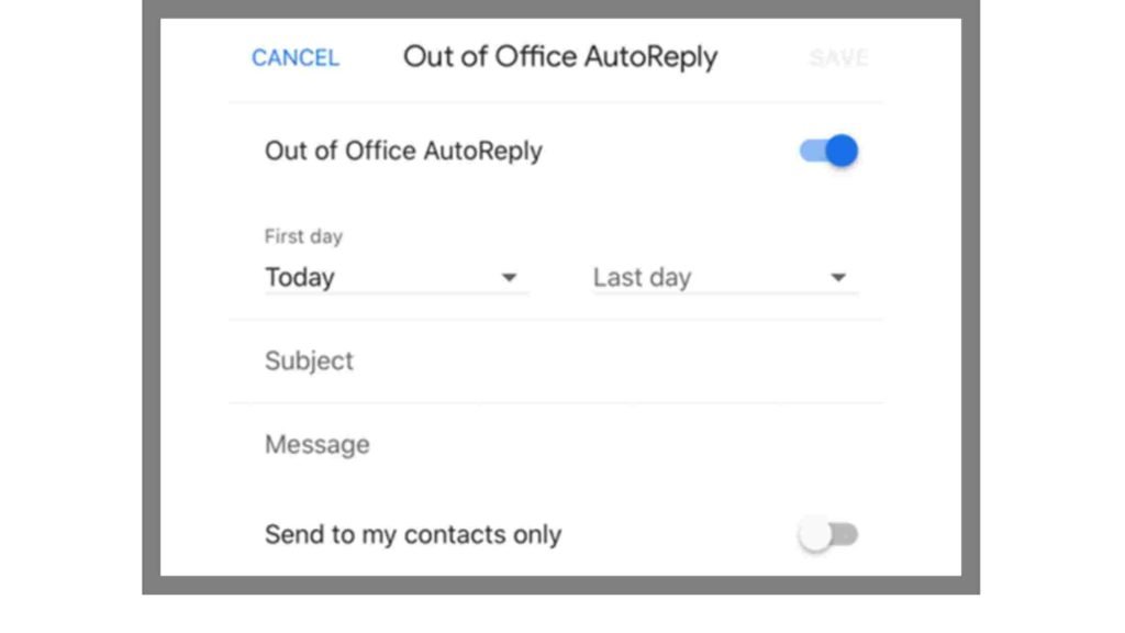 How to Use Gmail Auto-Reply on an iPhone