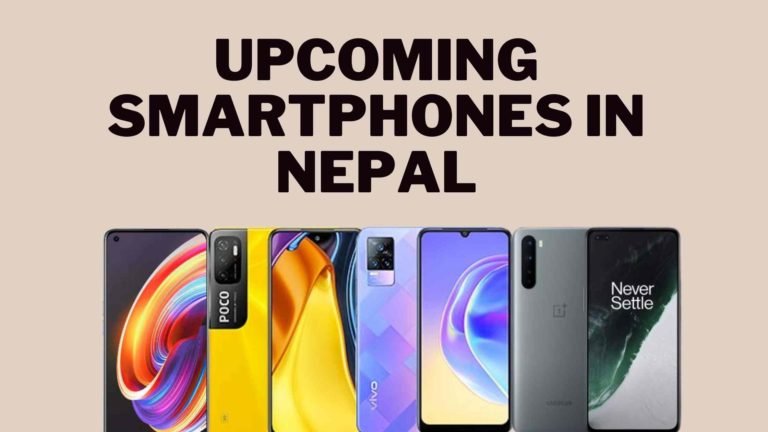 pcomming smartphones in nepal