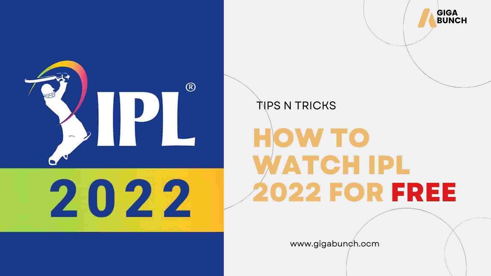 how to watch ipl 2022 live for free