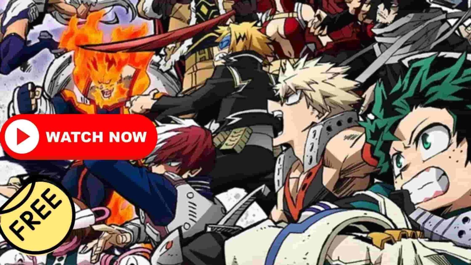 Simple Way To Watch My Hero Academia Season 6 – GigaBunch - What Apps Can You Watch My Hero Academia